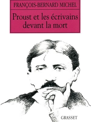 cover image of Proust et les écrivains devant la mort